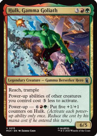 Hulk, Gamma Goliath (MSH-215) [Marvel Super Heroes]