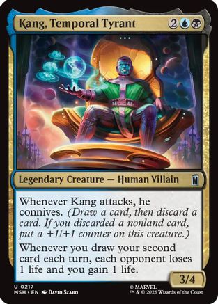 Kang, Temporal Tyrant (MSH-217) [Marvel Super Heroes] Foil
