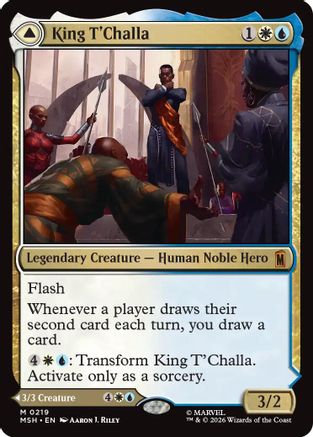 King T'Challa (MSH-219) [Marvel Super Heroes]