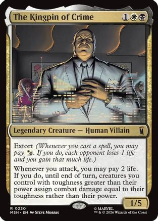 The Kingpin of Crime (MSH-220) [Marvel Super Heroes]