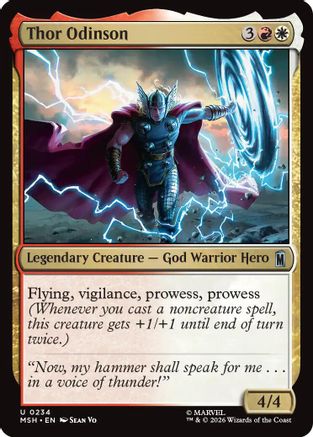Thor Odinson (MSH-234) [Marvel Super Heroes] Foil