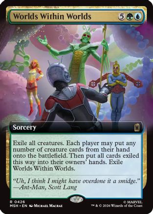 Worlds Within Worlds (Extended Art) (MSH-426) [Marvel Super Heroes] Foil