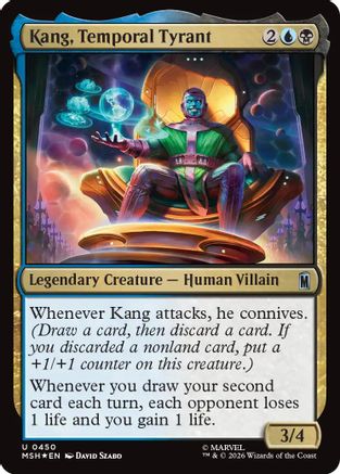 Kang, Temporal Tyrant (Surge Foil) (MSH-450) [Marvel Super Heroes] Foil