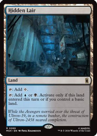 Hidden Lair (MSH-269) [Marvel Super Heroes]