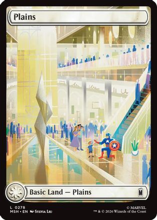 Plains (MSH-278) [Marvel Super Heroes] Foil