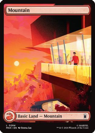 Mountain (MSH-284) [Marvel Super Heroes] Foil