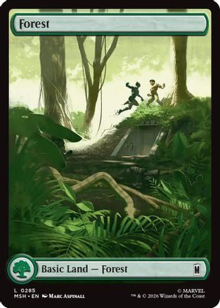 Forest (MSH-285) [Marvel Super Heroes] Foil