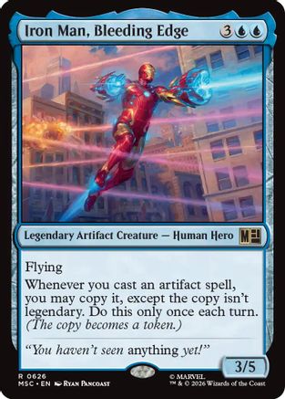 Iron Man, Bleeding Edge (MSC-626) [Commander: Marvel Super Heroes]
