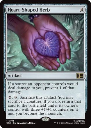 Heart-Shaped Herb (MSC-105) [Commander: Marvel Super Heroes]