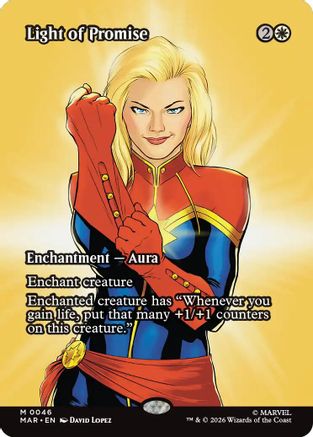 Light of Promise (Borderless) (MAR-046) [Marvel Universe Eternal-Legal]