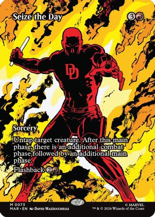 Seize the Day (Borderless) (MAR-073) [Marvel Universe Eternal-Legal]