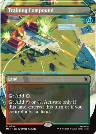 Training Compound (Borderless) (MSH-384) [Marvel Super Heroes]