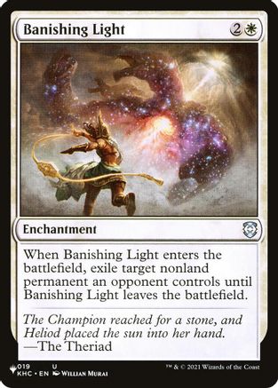 Banishing Light (KHC) (LIST-019) [The List Reprints]