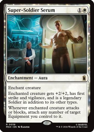 Super-Soldier Serum (MSH-038) [Marvel Super Heroes]