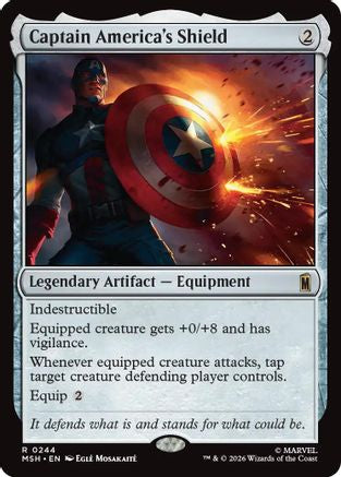 Captain America's Shield (MSH-244) [Marvel Super Heroes]