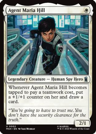 Agent Maria Hill (MSH-002) [Marvel Super Heroes]