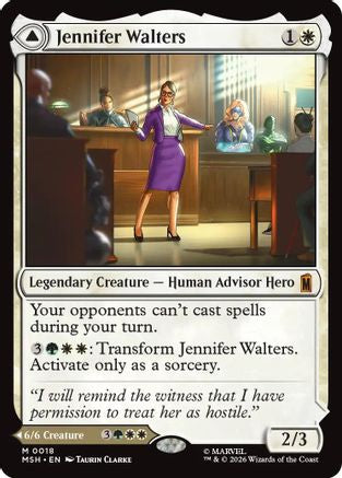 Jennifer Walters (MSH-018) [Marvel Super Heroes]