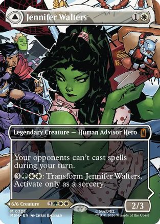 Jennifer Walters (Borderless) (MSH-328) [Marvel Super Heroes] Foil