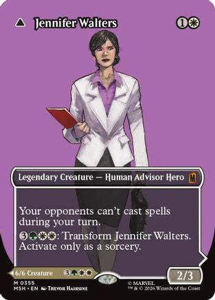 Jennifer Walters (Borderless) (MSH-355) [Marvel Super Heroes] Foil