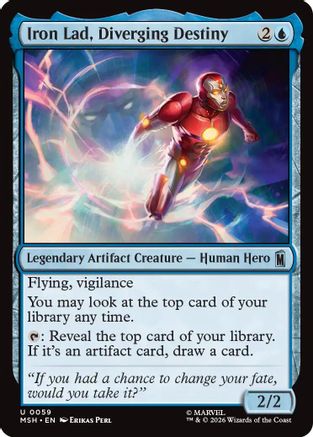 Iron Lad, Diverging Destiny (MSH-059) [Marvel Super Heroes] Foil