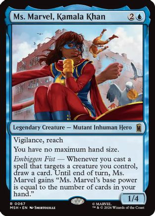 Ms. Marvel, Kamala Khan (MSH-067) [Marvel Super Heroes]