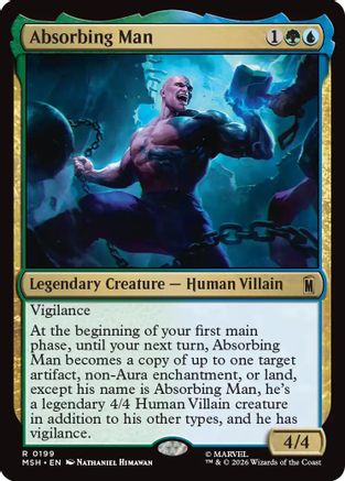 Absorbing Man (MSH-199) [Marvel Super Heroes] Foil