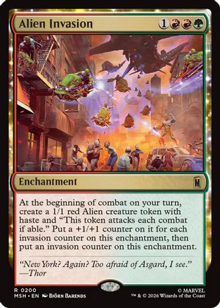 Alien Invasion (MSH-200) [Marvel Super Heroes]