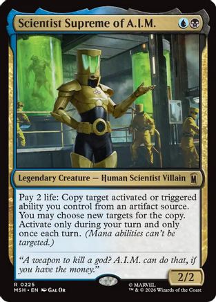 Scientist Supreme of A.I.M. (MSH-225) [Marvel Super Heroes] Foil