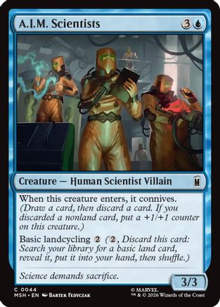 A.I.M. Scientists (MSH-044) [Marvel Super Heroes] Foil