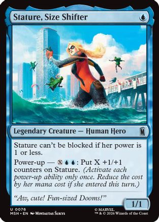 Stature, Size Shifter (MSH-076) [Marvel Super Heroes]