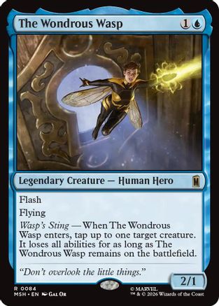 The Wondrous Wasp (MSH-084) [Marvel Super Heroes]