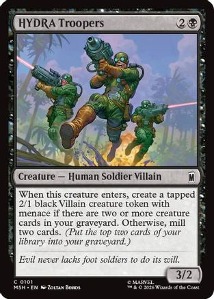 HYDRA Troopers (MSH-101) [Marvel Super Heroes]