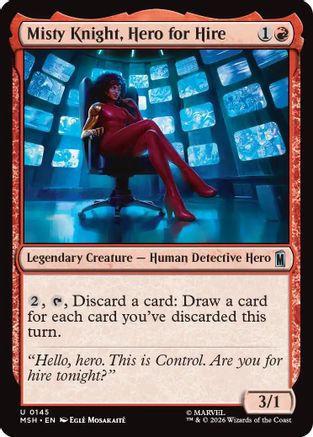 Misty Knight, Hero for Hire (MSH-145) [Marvel Super Heroes]