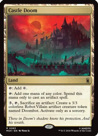 Castle Doom (MSH-263) [Marvel Super Heroes]