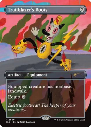 Trailblazer's Boots (SLD-2696) [Secret Lair Drop Series] Foil