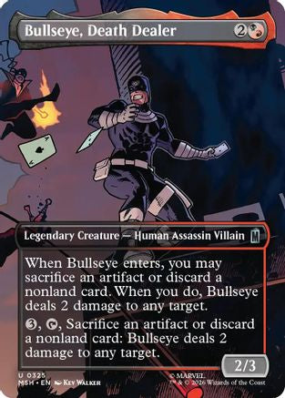 Bullseye, Death Dealer (Borderless) (MSH-325) [Marvel Super Heroes]