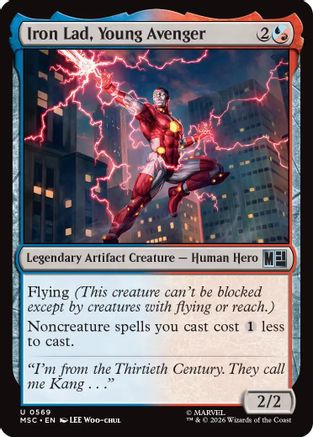 Iron Lad, Young Avenger (MSC-569) [Commander: Marvel Super Heroes]
