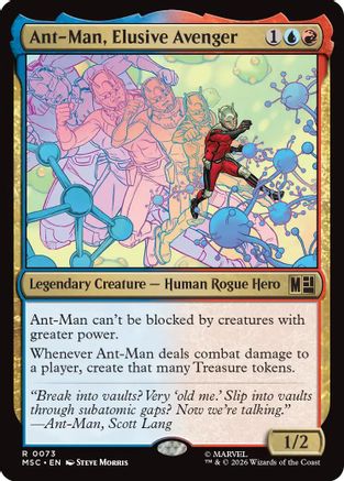 Ant-Man, Elusive Avenger (MSC-073) [Commander: Marvel Super Heroes]