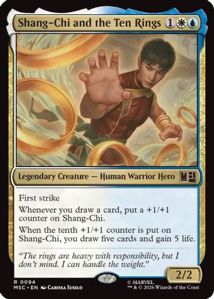 Shang-Chi and the Ten Rings (MSC-094) [Commander: Marvel Super Heroes]