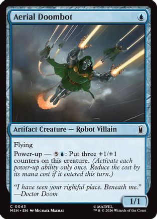 Aerial Doombot (MSH-043) [Marvel Super Heroes] Foil