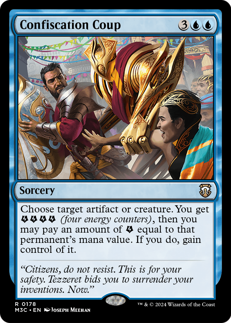 Confiscation Coup (M3C-178) [Modern Horizons 3 Commander]