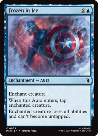 Frozen in Ice (MSH-054) [Marvel Super Heroes]