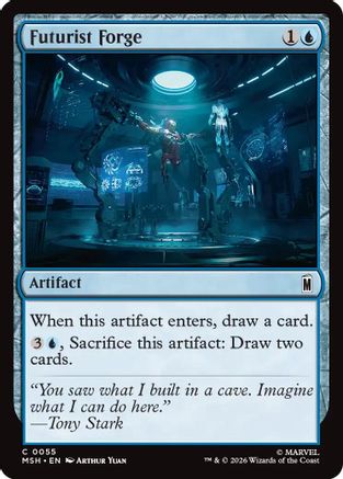Futurist Forge (MSH-055) [Marvel Super Heroes] Foil