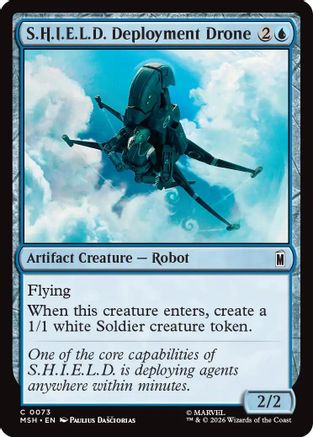 S.H.I.E.L.D. Deployment Drone (MSH-073) [Marvel Super Heroes] Foil