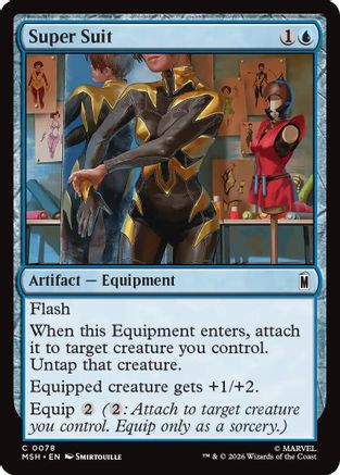 Super Suit (MSH-078) [Marvel Super Heroes] Foil