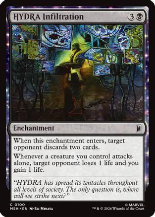 HYDRA Infiltration (MSH-100) [Marvel Super Heroes] Foil
