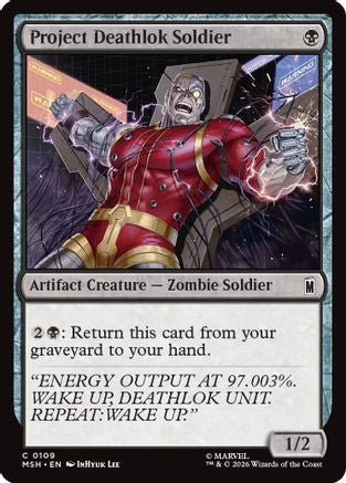 Project Deathlok Soldier (MSH-109) [Marvel Super Heroes]