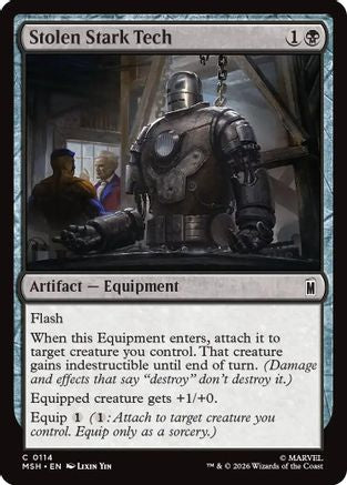 Stolen Stark Tech (MSH-114) [Marvel Super Heroes]