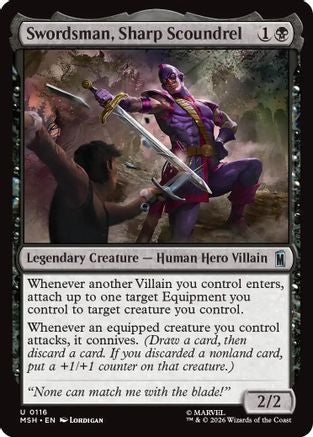 Swordsman, Sharp Scoundrel (MSH-116) [Marvel Super Heroes]