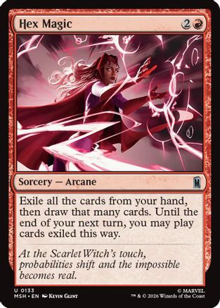 Hex Magic (MSH-133) [Marvel Super Heroes] Foil